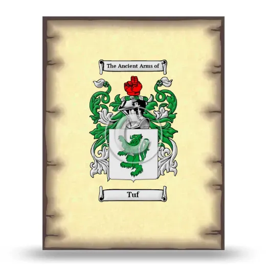 Tuf Coat of Arms Print