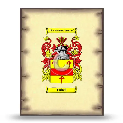Tulich Coat of Arms Print