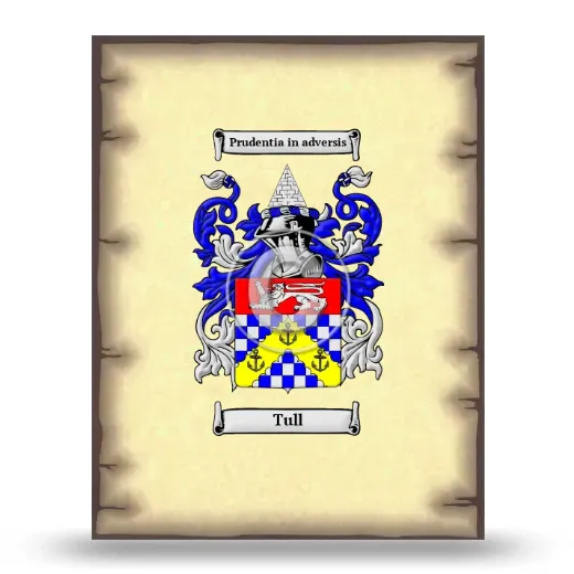Tull Coat of Arms Print