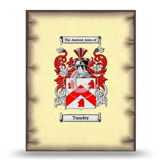 Tunsley Coat of Arms Print