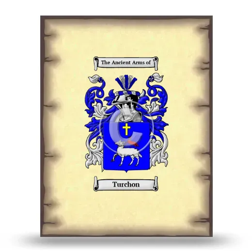 Turchon Coat of Arms Print