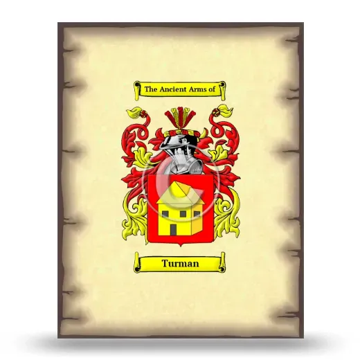 Turman Coat of Arms Print