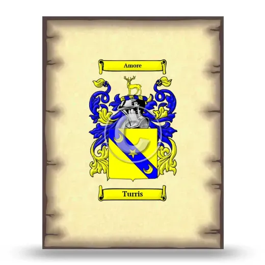 Turris Coat of Arms Print