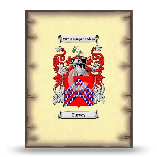 Turvey Coat of Arms Print