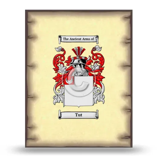 Tut Coat of Arms Print