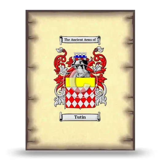 Tutin Coat of Arms Print