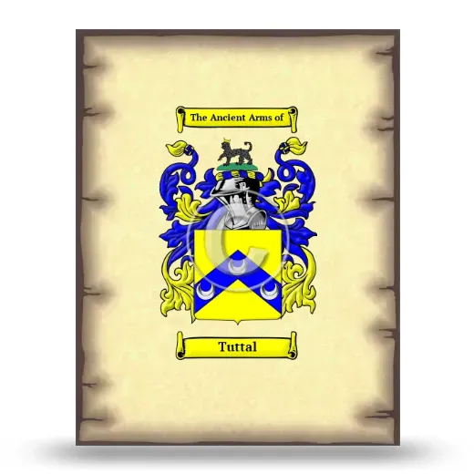 Tuttal Coat of Arms Print