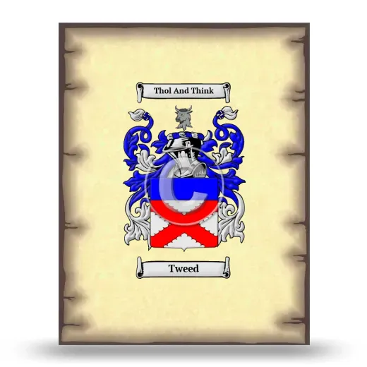 Tweed Coat of Arms Print