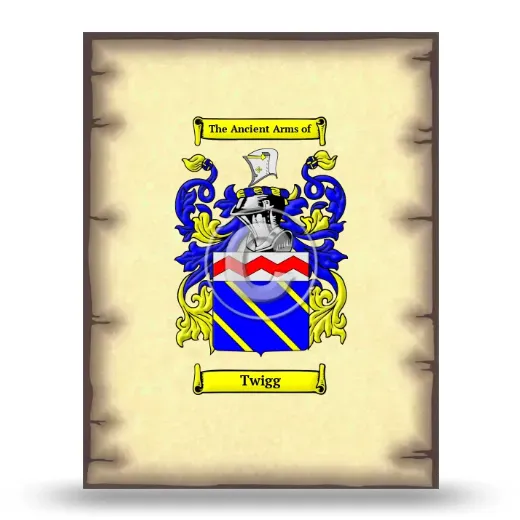 Twigg Coat of Arms Print
