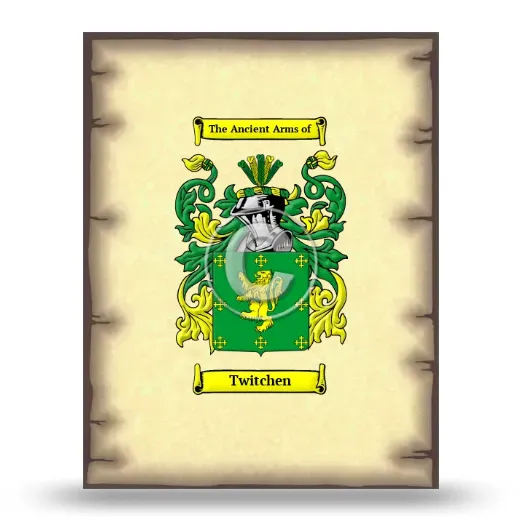 Twitchen Coat of Arms Print