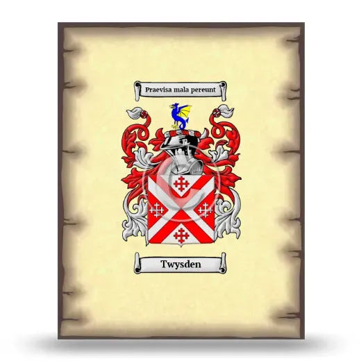 Twysden Coat of Arms Print