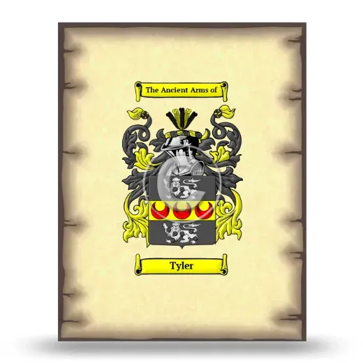 Tyler Coat of Arms Print