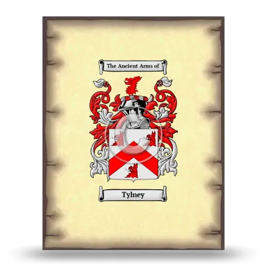 Tylney Coat of Arms Print