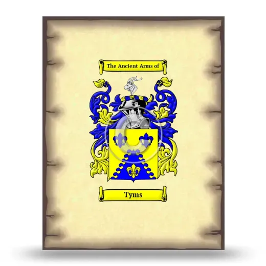 Tyms Coat of Arms Print