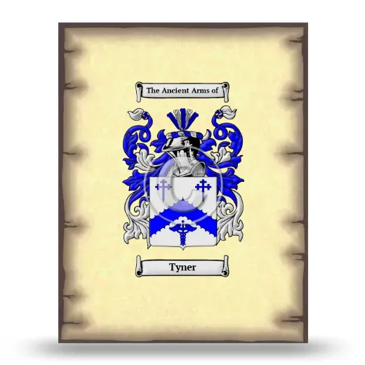 Tyner Coat of Arms Print