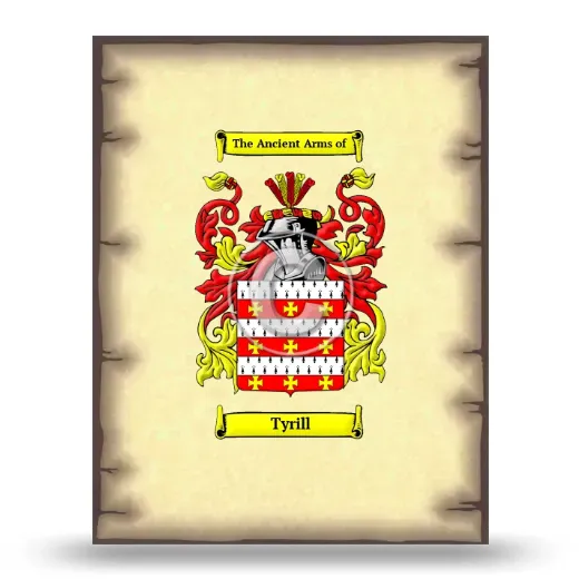 Tyrill Coat of Arms Print