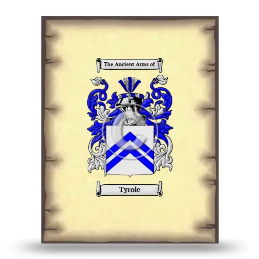 Tyrole Coat of Arms Print