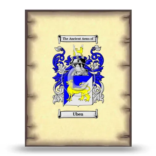 Uben Coat of Arms Print