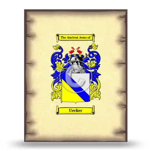Uecker Coat of Arms Print