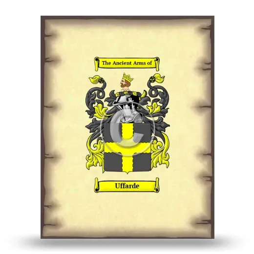 Uffarde Coat of Arms Print