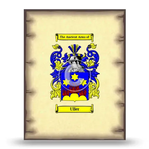 Uller Coat of Arms Print