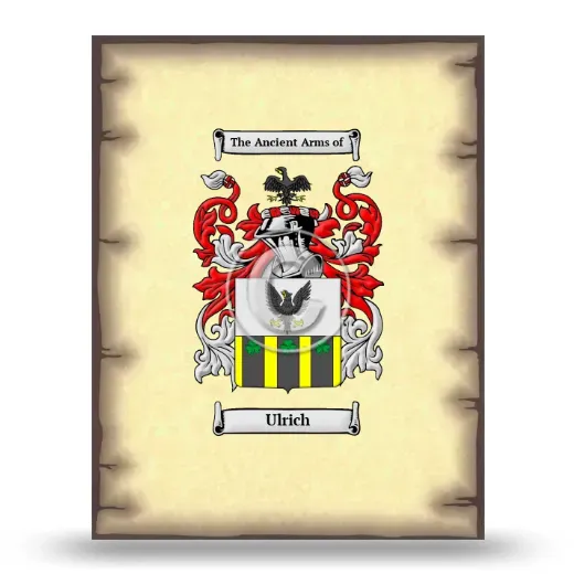 Ulrich Coat of Arms Print