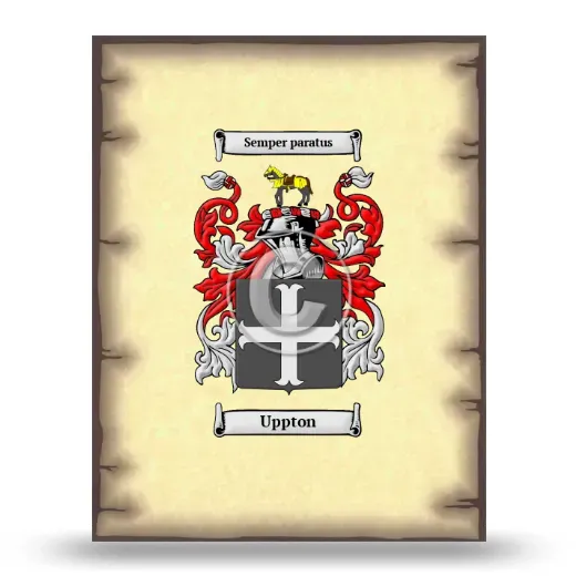 Uppton Coat of Arms Print