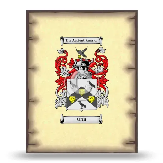 Urin Coat of Arms Print