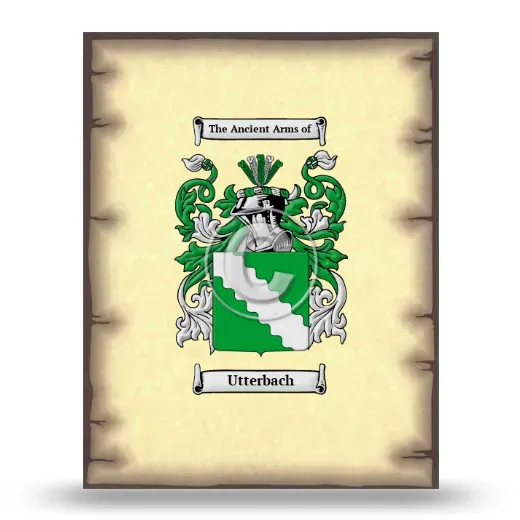 Utterbach Coat of Arms Print