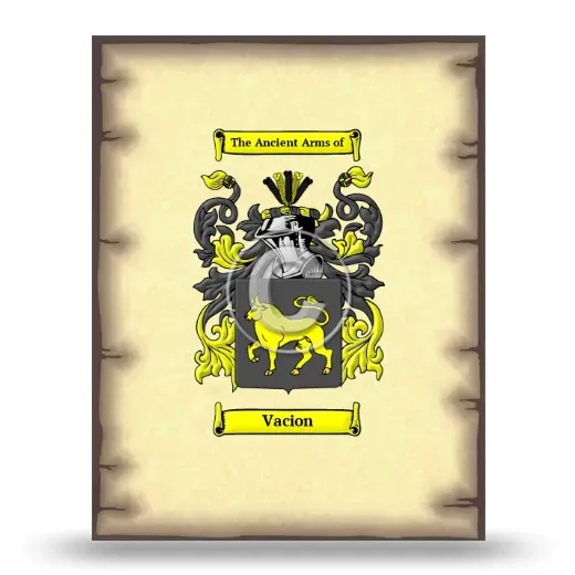 Vacion Coat of Arms Print