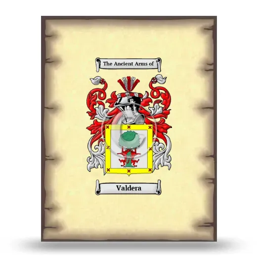 Valdera Coat of Arms Print