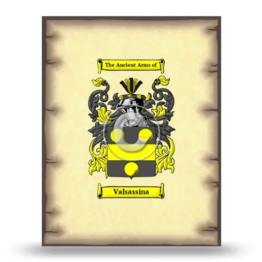 Valsassina Coat of Arms Print