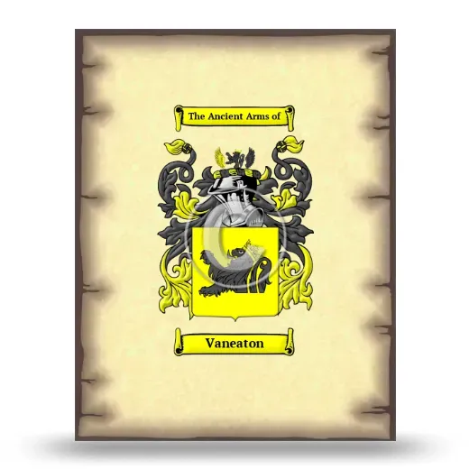 Vaneaton Coat of Arms Print