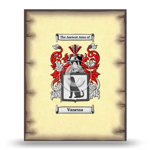 Vanessa Coat of Arms Print