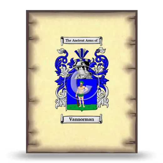 Vannorman Coat of Arms Print