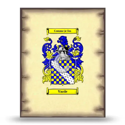 Varde Coat of Arms Print
