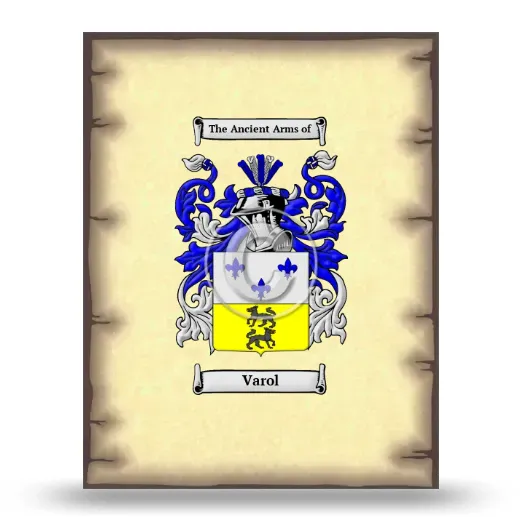 Varol Coat of Arms Print