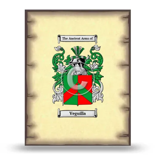 Veguilla Coat of Arms Print