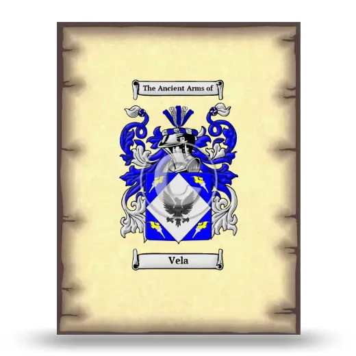 Vela Coat of Arms Print