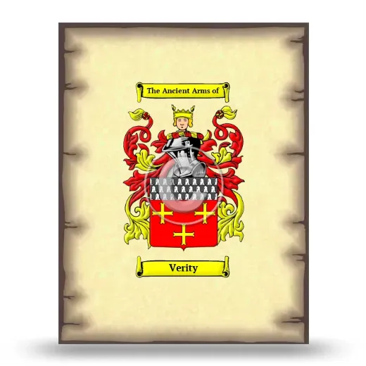 Verity Coat of Arms Print