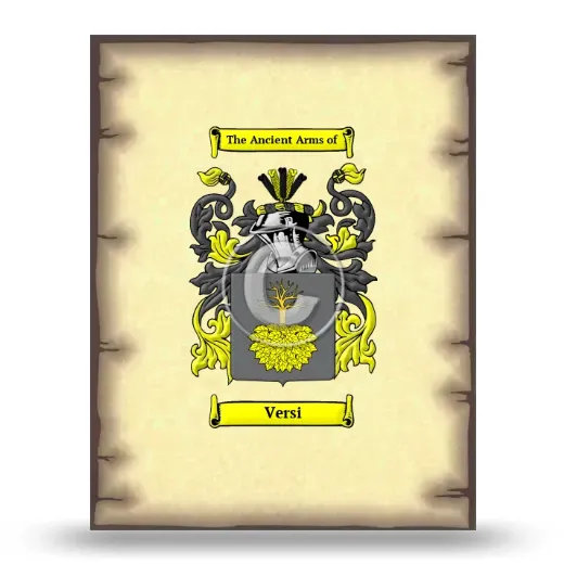 Versi Coat of Arms Print