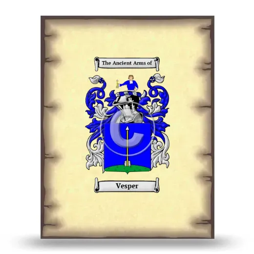 Vesper Coat of Arms Print