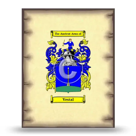 Vestal Coat of Arms Print