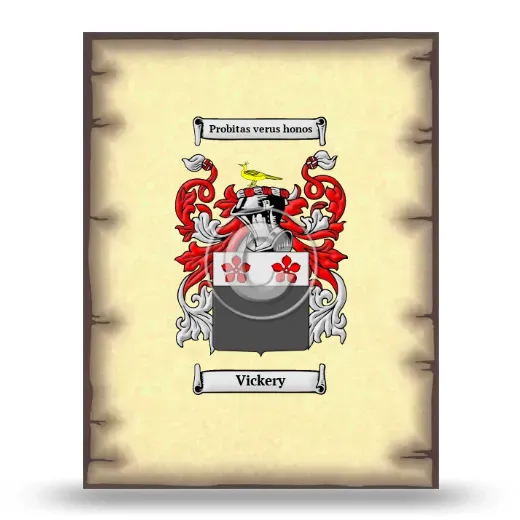 Vickery Coat of Arms Print