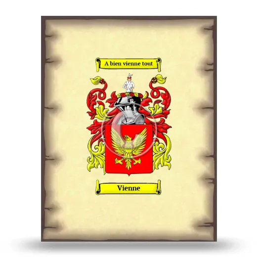 Vienne Coat of Arms Print