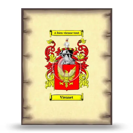 Viennet Coat of Arms Print
