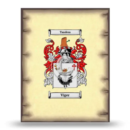 Viger Coat of Arms Print