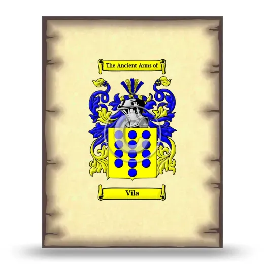 Vila Coat of Arms Print