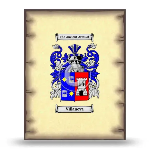 Villanova Coat of Arms Print