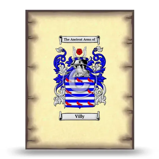 Villy Coat of Arms Print